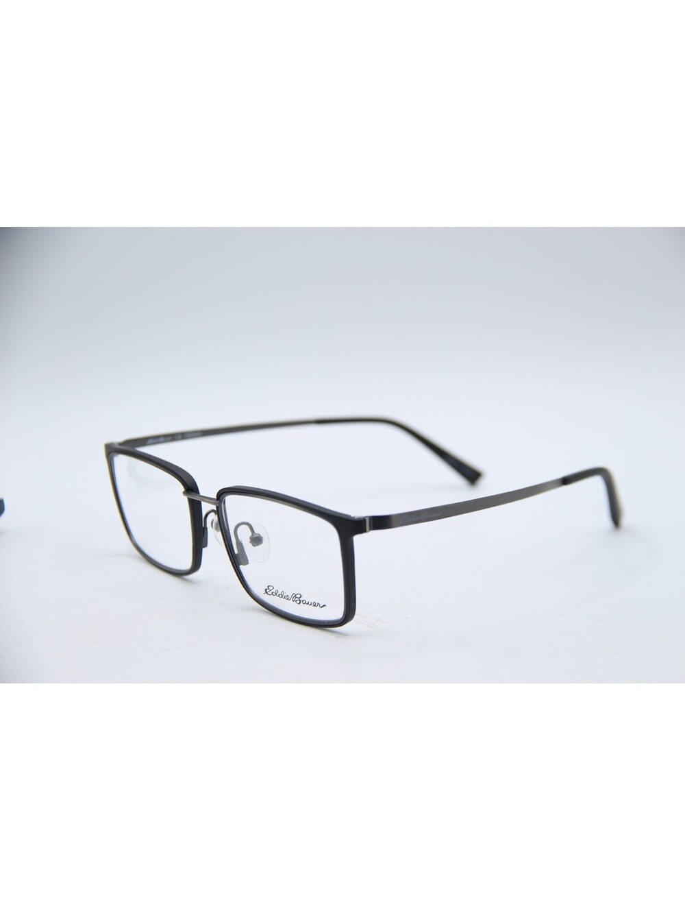 Eddie Bauer Eb32048 Bk Black Gray Authentic Frames Eyeglasses 52-17 !!